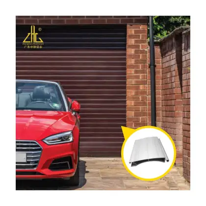 Robust Brushed Aluminum Rolling Doors for High-Traffic Areas