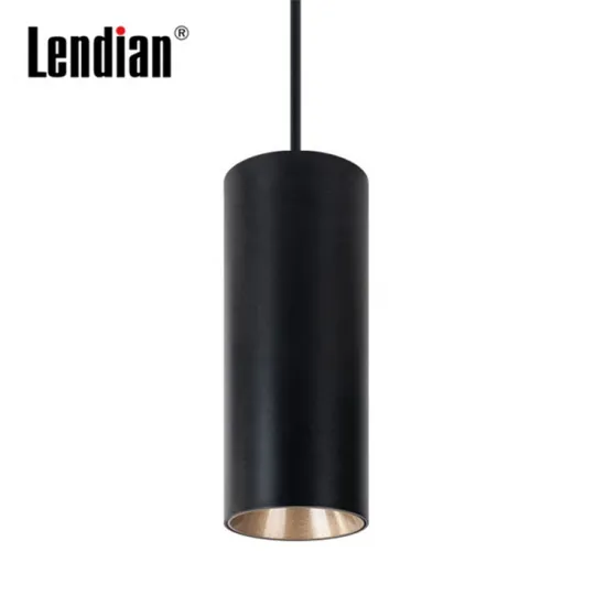 High-Quality Nordic Black Modern LED Pendant Light (8-30W)
