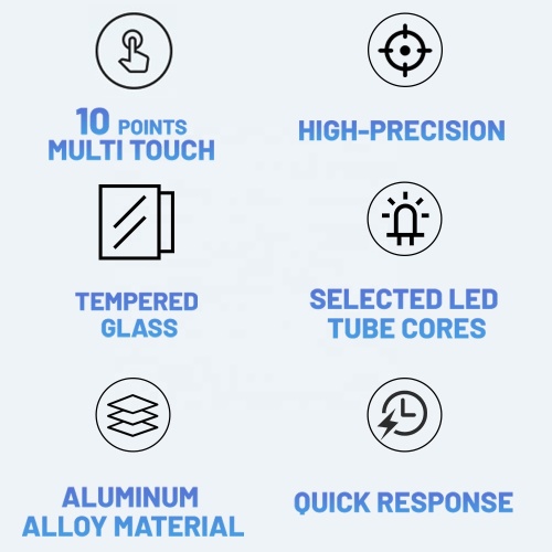 21.5 inch 10 points IR touch panel