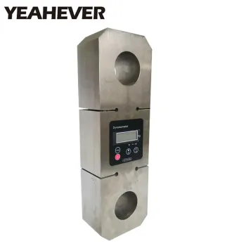 100T Alloy Waterproof LCD Backlight Tension Dynamometer Tensimeter
