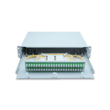 GPZ/JJ-CLD-SC48 Hot Sale Rack Mount Fiber Terminal Box - 1U to 4U, 24 to 96 Cores, Dustproof