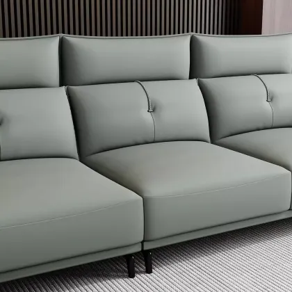 Modern Solid Wood Sofa: Combining Casual, Elegant Simplicity in Your Living Room