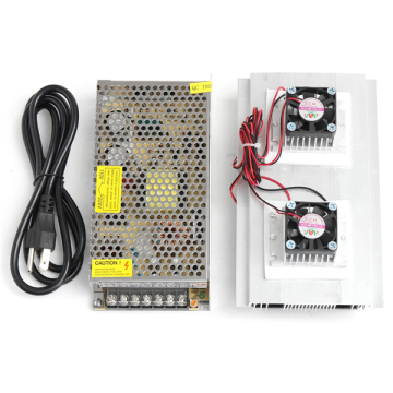 120W Electric Double Cooler Fan Kit for Semiconductor Silicon Wafer Cooling System