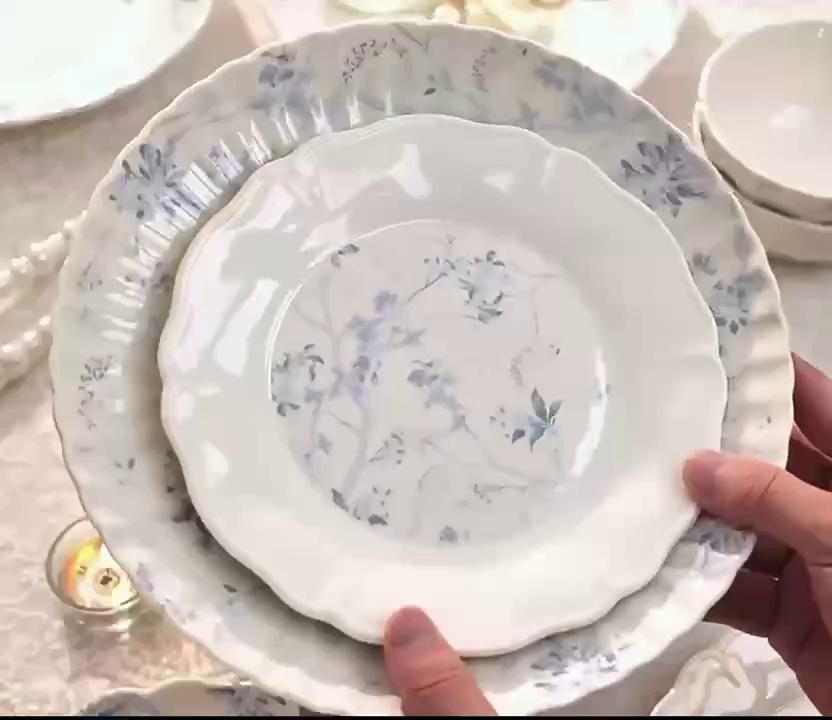 Traditional Handcrafted Dinner Plates