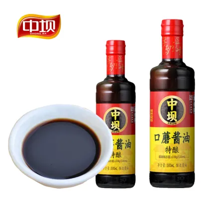 Bottle Sichuan Flavor Healthy Soy Sauce For Cooking
