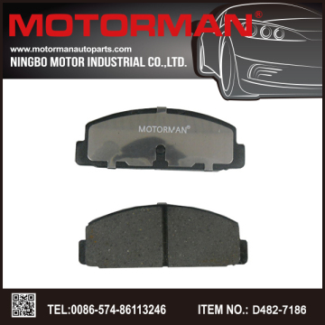 BRAKE PAD D482-7186 FOR MAZDA
