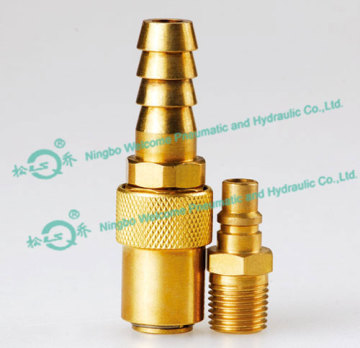 Air Quick Coupling (Single Shut-off)(Brass)