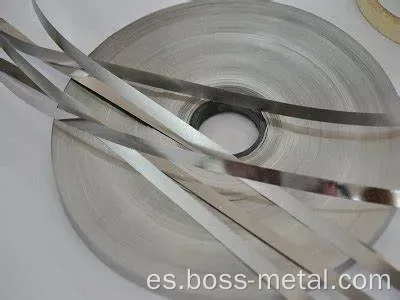 Aleación de acero inoxidable Inconel Metallic Strip Foil