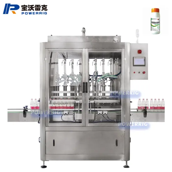 Automatic Filling Machine for Detergents and Personal Care Products