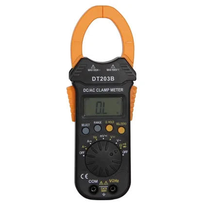 Auto Ranging Digital Clamp Multimeter DCA ACA DT203B