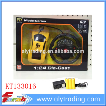 rc car toy 26cm 1:24 4 channel car with battery