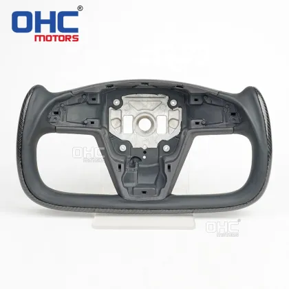 Yoke Steering Wheel, Heated Leather for Tesla Model S 2021-2022