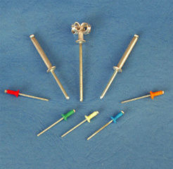 Colored High Strength Peel Blind Rivet Glazed , Automotive