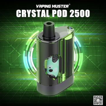 Crystal Pod Disposerive Vape 2500 พัฟ