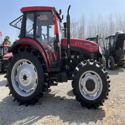 Used YTO LX804 80HP 4WD Farming Tractors