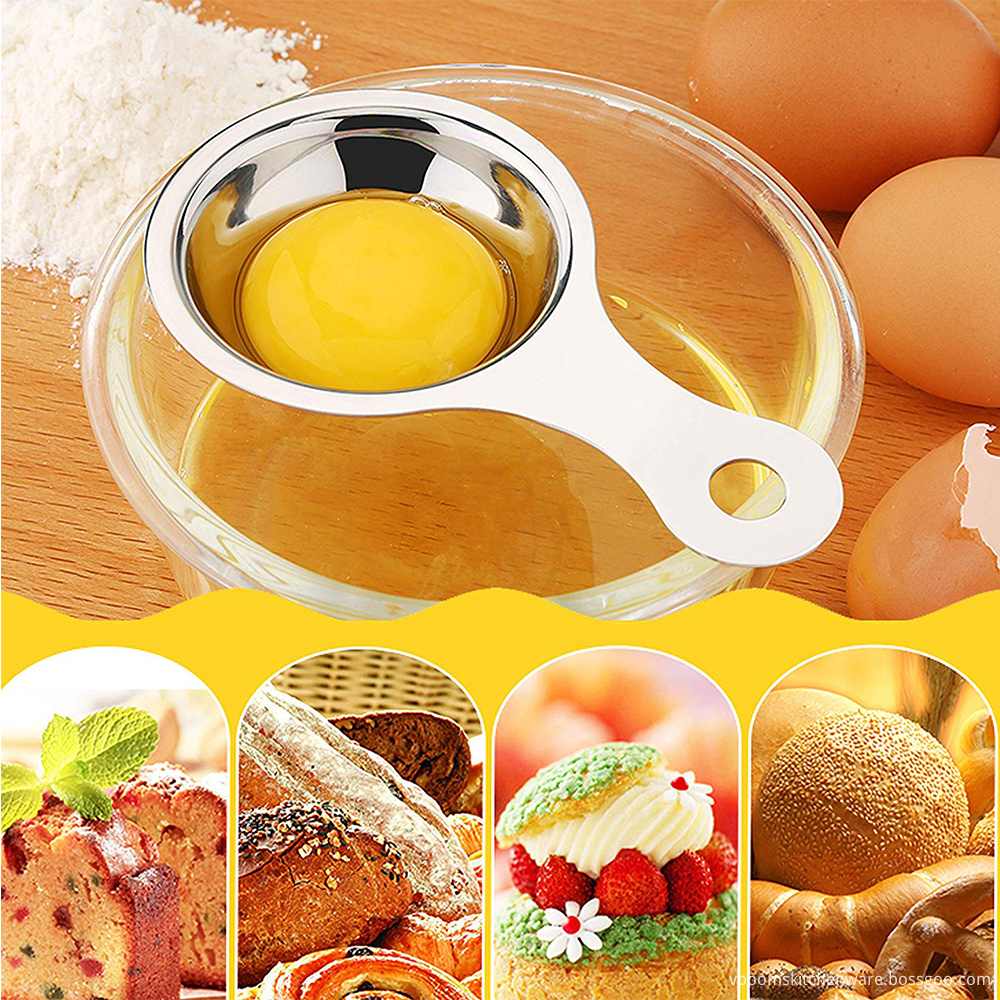 Chef Cooking Stainless Steel Egg Separator