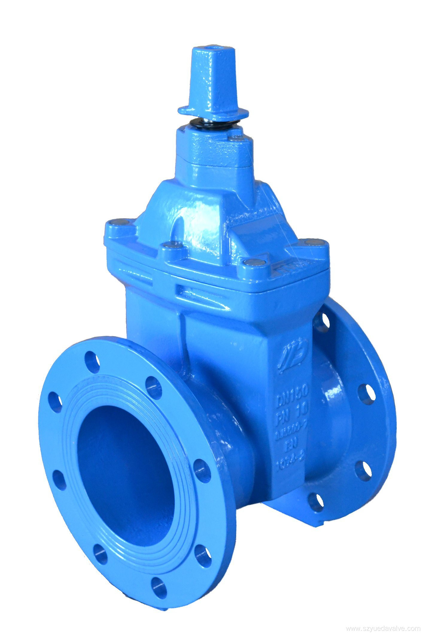 Duct Iron Gate Valve Flanged Ends