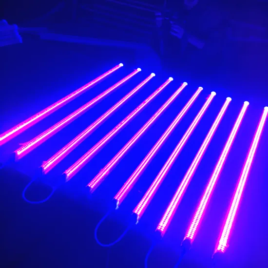 High-Intensity 144/288 LED UVB UVA Grow Light: 395nm & 400nm Plant Growth Tube Bar