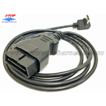 Прямоугольный кабель HDMI к J1962 OBD2