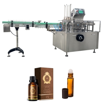 Automatic 10ml Tea Tree Essential Oil Bottle Cartoning Machine