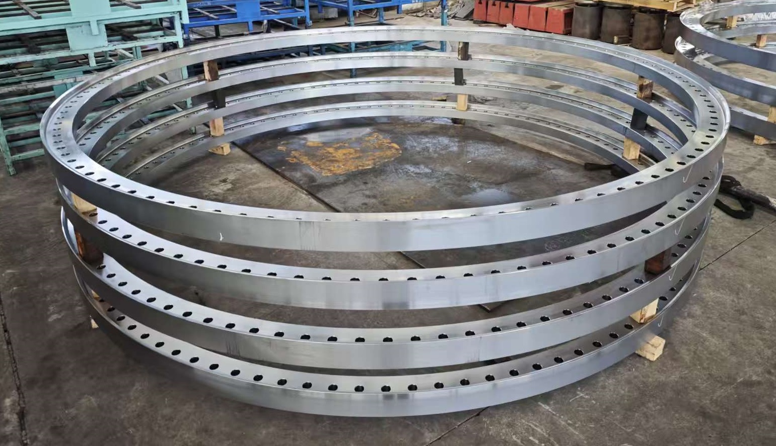 Precision-Sealed Wind Flange Forgings