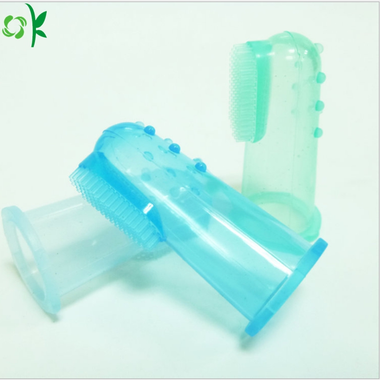 New Silicone Baby Finger Toothbrush for 5-12 Month