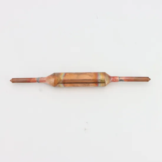 Glosok Refrigerant Liquid Line Copper Filter Drier for HVAC - Copper Filter Refrigerator Spare Parts" 

However, if you prefer a more concise and SEO-friendly title, consider:

"Glosok HVAC Copper Filter Drier - Refrigerator Spare Parts