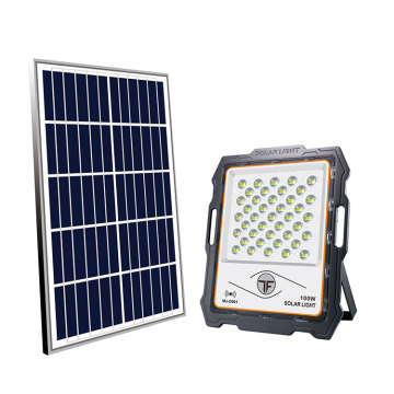 Aluminium Waterproof 100W LED Solar Flood Light - LEDUN