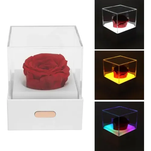 Причудливый USB -цветочный ночной свет для комнат для девочек