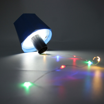 RGB 3 Color Stepless Dimming Wine Bottle โคมไฟ: โคมไฟสัมผัส LED ที่ไม่เหมือนใครพร้อมการออกแบบไร้สายและตัวเลือก Type-C แบบชาร์จไฟได้