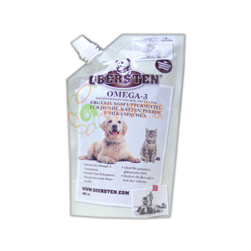 Dog Food Packaging Bag With Spout