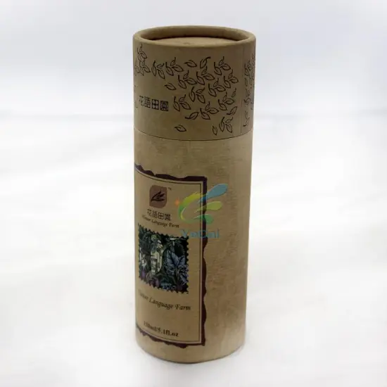 hot sale superior quality paper tube cheap with lid