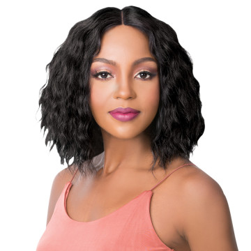 100% HUMAN HAIR SWISS LACE FRONT WIG