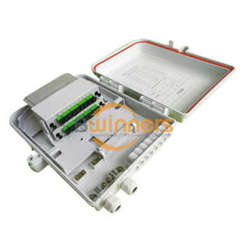 กล่องกระจายกลางแจ้ง 1x16 PLC Splitter