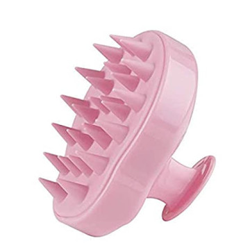 Scalp Shampoo Brush with Soft Silicon Brush Head