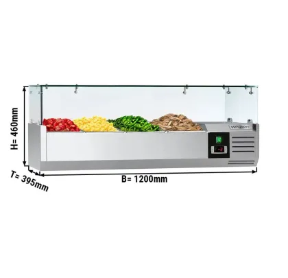 Refrigerated Salad Bar / Salad Bar Cooler / Salad Bar Counter