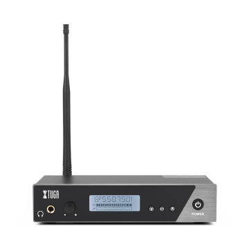 Professional Wireless In-Ear Monitor System for Church Performances (Dual Channels, Only Transmitter)