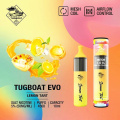 새로운 Tugboat Evo 4500 퍼프 일회용 vape 장치