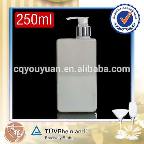 New products to sell refillable white fancy 250ml soda-lime glass crystal sanitizer bottles