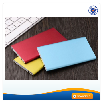 AWC372 factory price 7mm aluminium alloy 5000mah external battery for samsung galaxy s3 competitive 5000 mah power bank