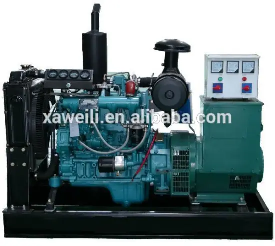 AC three phase 1500/1800rpm 400/230V 110KW YTO diesel genset
