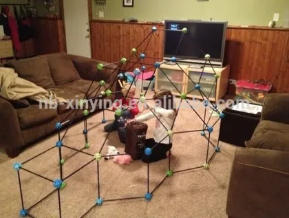 Discover Kids 72pcs Construction Fort