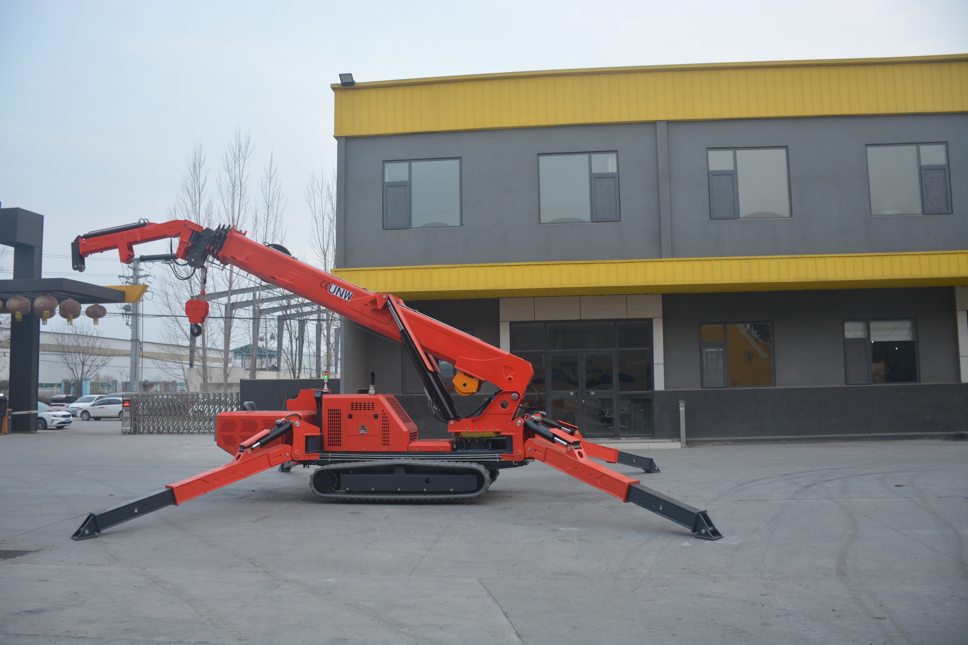 8T Spider Crane