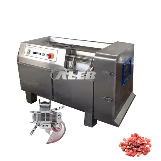High Efficiency Automatic Frozen Beef Cube Cutter: Meat Dicer Machine for Precise Food Processing