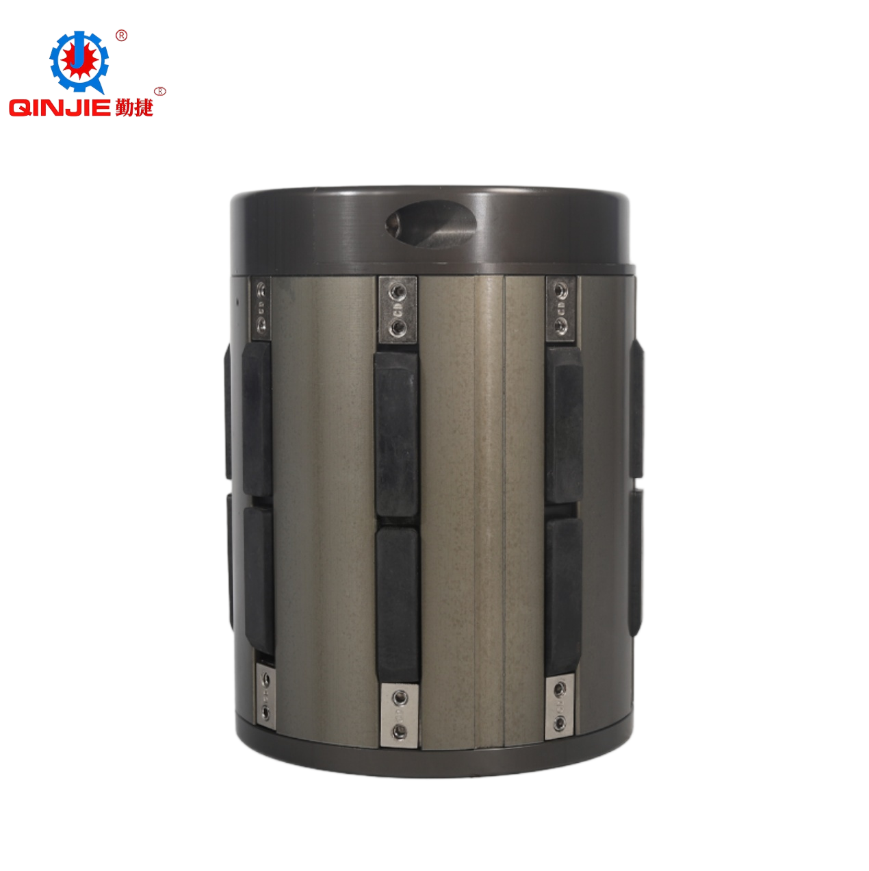 Através da luva pneumática da haste de 3 a 6 polegadas