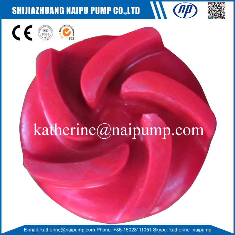 Naipu B15127U01 Impeller for Rubber Slurry Pump