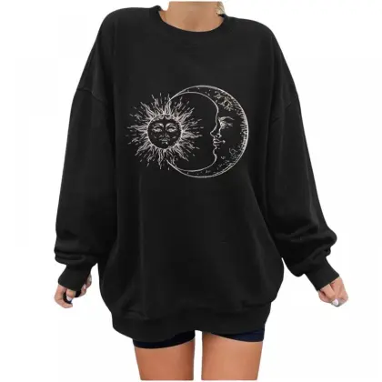 Loose Plus Size Women's Sweatshirts On Sale