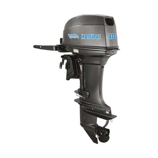 Outboard Engine T40HP: 2-Stroke Marine Boat Motor