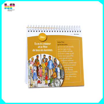 glossy lamination cute desk calendar printing in 2016 made in shenzhen china