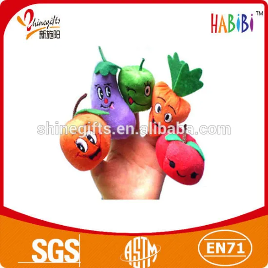 lovely vegetables hand puppets for kids